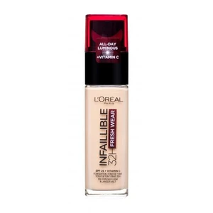 L´Oréal Paris Infallible 32H Fresh Wear SPF25 30 ml make-up pre ženy 120 Golden Vanilla na veľmi suchú pleť