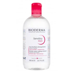 BIODERMA Sensibio H2O 500 ml micelárna voda pre ženy na veľmi suchú pleť; na citlivú a podráždenú pleť