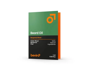 Olej na fúzy Beviro Bergamia Wood - 1 ml - vzorek (BV116)