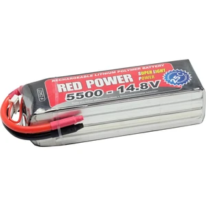 Red Power akupack Li-Pol 14.8 V 5500 mAh Počet článkov: 4 25 C SoftCase otvorené káblové koncovky