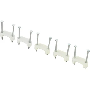 TRU COMPONENTS TC-DNF13203 klincové príchytky  1593093 Priemer káblového zväzku (rozsah) 12.50 mm (max)  s dvoma okami b