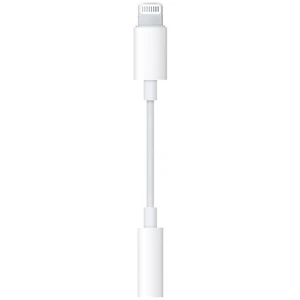 Apple Apple iPad / iPhone / iPod káblový adaptér [1x dokovacia zástrčka Apple Lightning - 1x jack zásuvka 3,5 mm]  biela