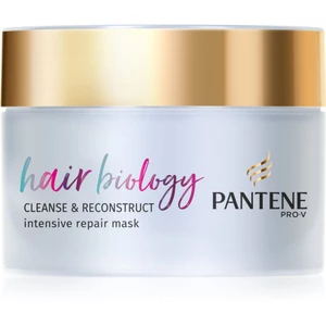 Pantene Hair Biology Cleanse & Reconstruct maska na vlasy pro mastné vlasy 160 ml