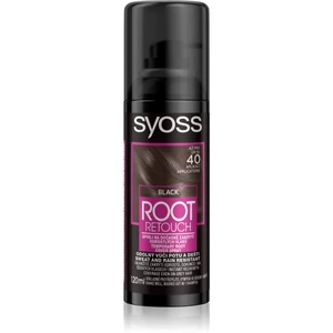 Syoss Root Retoucher tónovací barva na odrosty ve spreji odstín Black 120 ml