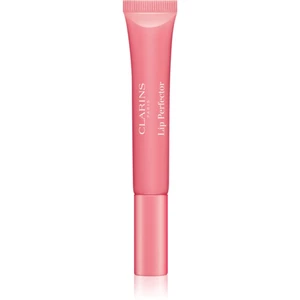 Clarins Lip Perfector Shimmer lesk na rty s hydratačním účinkem odstín 01 Rose Shimmer 12 ml