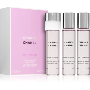 Chanel Chance Eau Tendre toaletní voda pro ženy 3x20 ml
