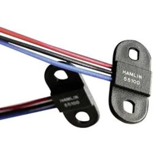 Senzor s Hallovým efektem Hamlin 55100-3H-02-A, 3,8 - 24 V, otevřené konce, kabel 300 mm
