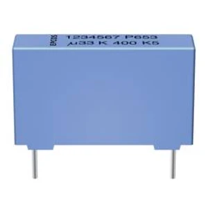 Fóliový kondenzátor MKP radiální TDK B32654-A224-J, 0.22 µF, 1000 V/DC, 5 %, 1 ks