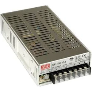 AC/DC vestavný zdroj, uzavřený Mean Well SP-100-13.5, 13.5 V/DC, 7.5 A, 101 W