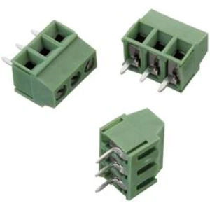 Svorkovnice Würth Elektronik 691214110003, 300 V, AWG 24-16, 3,5 mm, zelená