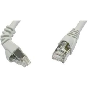 Síťový kabel RJ45 Telegärtner L00000A0192, CAT 6A, S/FTP, 1.00 m, šedá