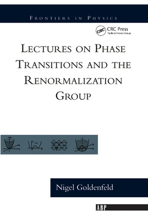 Lectures On Phase Transitions And The Renormalization Group