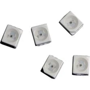 SMD LED PLCC2 Avago Technologies, HSMN-A100-R00J1, 20 mA, 3,4 V, 120 °, 112,5 mcd, modrá