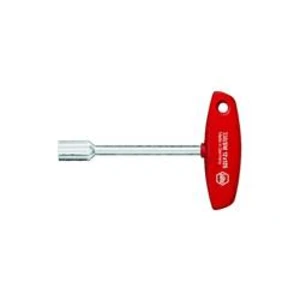 Dílna T šroubovák s nástrčným klíčem vnější čtyřhran Wiha Classic T-handle 338 01007, čepel 125 mm, klíč 10 mm, chrom-vanadová ocel