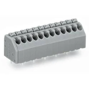 Pružinová svorkovnice WAGO 250-211/000-006, 1.50 mm², Pólů 11, modrá, 1 ks