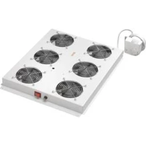 Větrák pro datové skříně Digitus DN-19 FAN-6-SRV, velikost racku (HE) 1 U, 19 palec