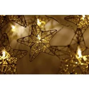 Vánoční řetěz s hvězdami Polarlite, 10 LED, 2,7 m