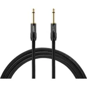 Kabel Warm Audio 55-90049, [1x jack zástrčka 6,3 mm - 1x jack zástrčka 6,3 mm], 1.80 m, černá