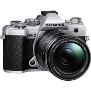 Systémový fotoaparát Olympus E-M5 Mark III 14-150 Kit, 20.4 Megapixel, stříbrná, černá