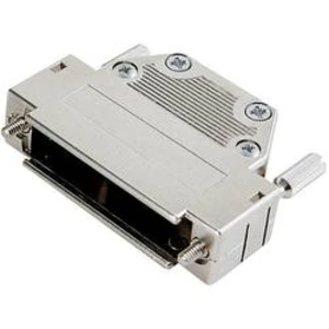 D-SUB pouzdro encitech DCTL15-K 6554-0105-02, pólů 15, ABS, 180 °, metalická , 1 ks