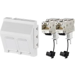 Datová zásuvka GGK 6635, datový technický modul, 1 ks, bílá