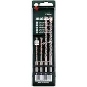 Vrták do betonu Metabo 630580000 5 mm, 6 mm, 8 mm, 10 mm, 4 ks