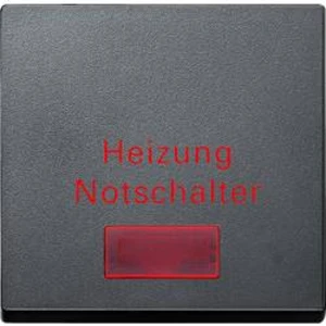 Merten kryt přepínač Systéem M antracitová MEG3327-0414