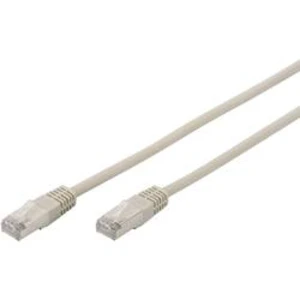 Síťový kabel RJ45 Digitus DK-1521-020, CAT 5e, F/UTP, 2.00 m, šedá