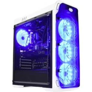 PC skříň, herní pouzdro midi tower LC Power LC-988W-ON, bílá
