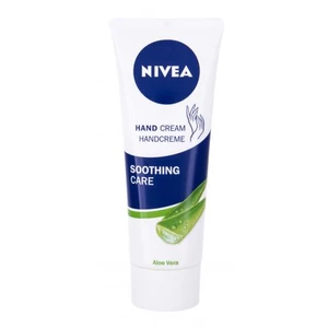 Nivea Hand Care Soothing Aloe Vera & Jojoba Oil 75 ml krém na ruce pro ženy