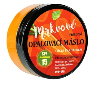 VIVACO SUN MRKVOVÉ opaľovacie maslo s betakaroténom SPF15