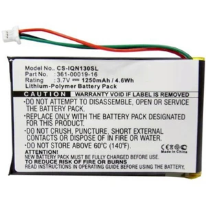 Beltrona akumulátor do navigačného zariadenia Náhrada za originálny akumulátor 361-00019-12, 361-00019-16 3.7 V 1250 mAh