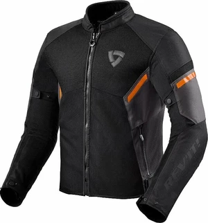 Rev'it! Jacket GT-R Air 3 Black/Neon Orange L Geacă textilă