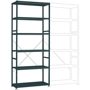 Manuflex RP1251.7016 základný modul regálu oddelenia  (š x v x h) 1030 x 2500 x 300 mm    oceľová podlaha