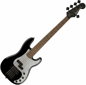 Fender Squier Contemporary Active Precision Bass LRL PH V Negro Bajo de 5 cuerdas
