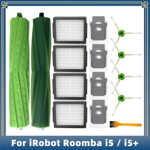 For iRobot Roomba i5 / i5+ Plus / i5152 Robot Vacuum Cleaner Spare Parts Accessories Main Side Brush Hepa Filter Dust Bag