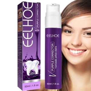 Teeth Color Corrector Whitening Toothpaste 50ml Toothpaste For Teeth Whitening And Colour Correcting Remove Stains Gel
