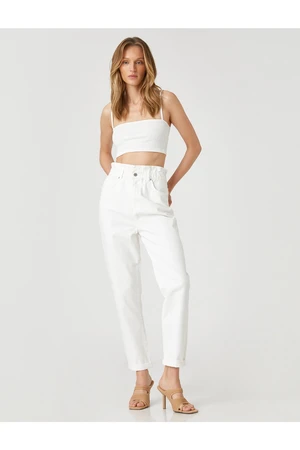 Koton Crop Singlets, Throat Straps