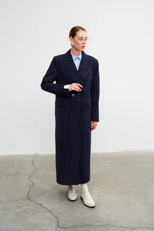 VATKALI Double-Breasted Long Blazer Jacket - Limited edition