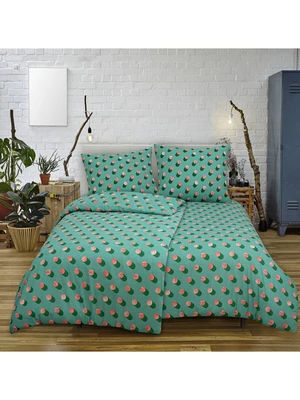 Edoti Cotton bed linen Pinkdots