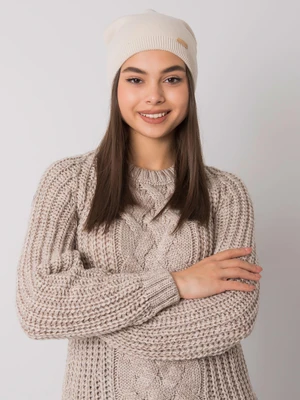 Beige beanie RUE PARIS