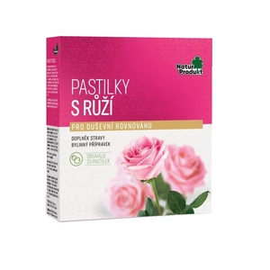 Naturprodukt Pastilky s růží 20 pastilek