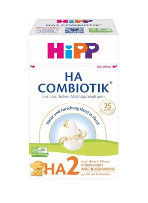 Hipp HA 2 Combiotik Pokračovací kojenecká výživa 600 g
