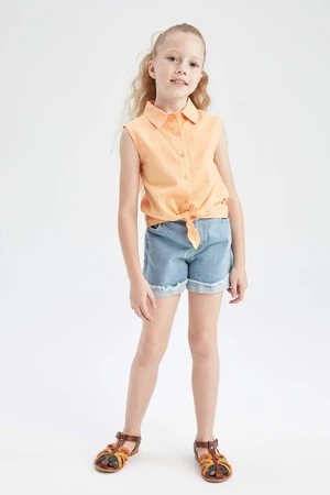 DEFACTO Girl Paperbag Fit Short