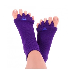 HAPPY FEET Adjustační ponožky purple velikost M