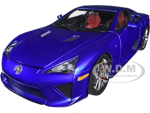 Lexus LFA Pearl Blue Metallic 1/18 Model Car by Autoart