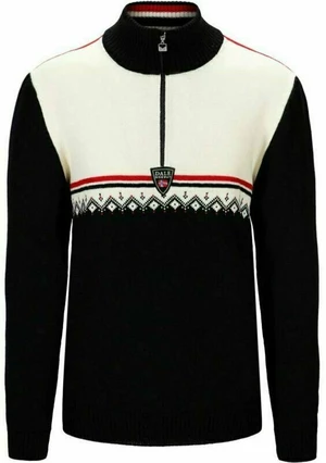 Dale of Norway Lahti Mens Knit Sweater Navy/Off White/Raspberry 2XL Pull-over