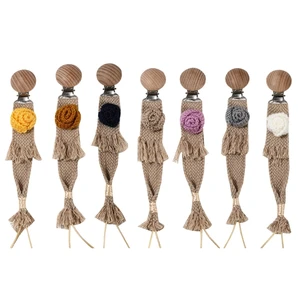 Soother Pacifier Chain Holder Clips Personalised Strap for Unisex Boys