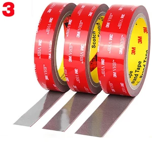 3 M VHB Acrylic Adhesive Double Sided Foam Tape Strong Adhesive Pad Waterproof High Quality Reusable Home Car Office Decoration