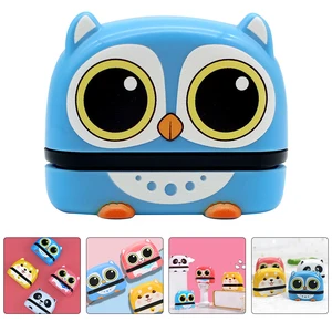 Seal Multi-function Name Stamp Interesting Clothing Children Compact Kids Accessory Convenient Lovely Cartoon Custom Labels